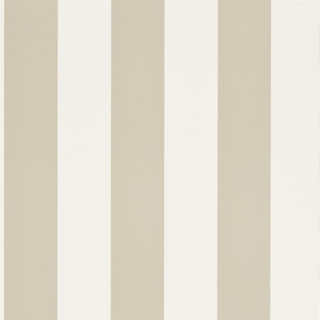 Spalding Stripe - Cream / Laurel Large Sample