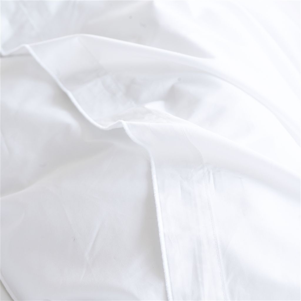 Astor White Cotton Bed Linen