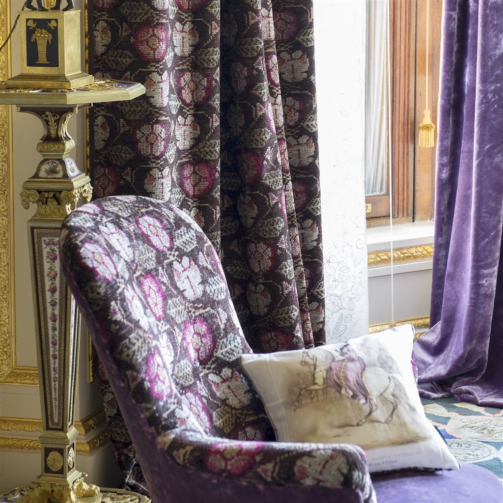 tapestry velvet - amethyst