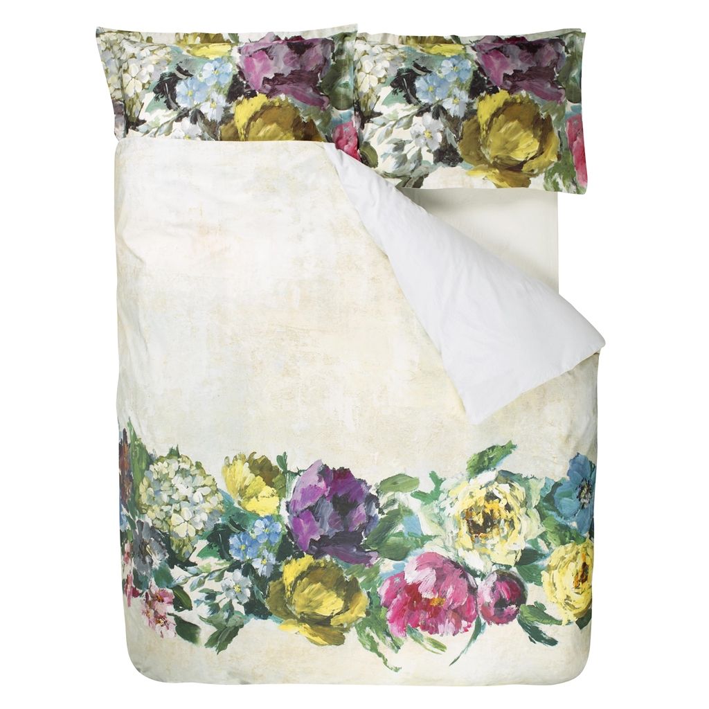 Ghirlanda Ecru Ecru Single Duvet Cover