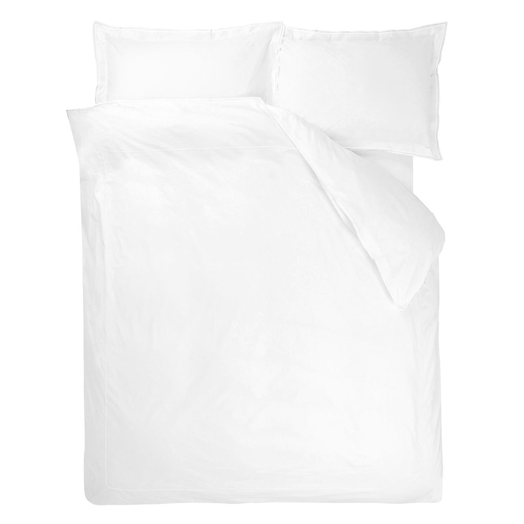 Usa Astor Bianco Alabaster Queen Duvet Cover 