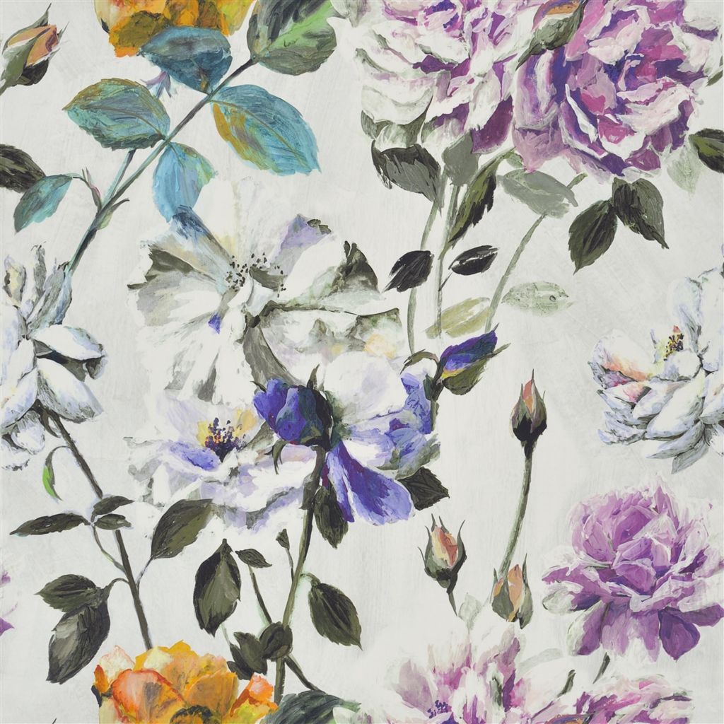 couture rose - viola fabric