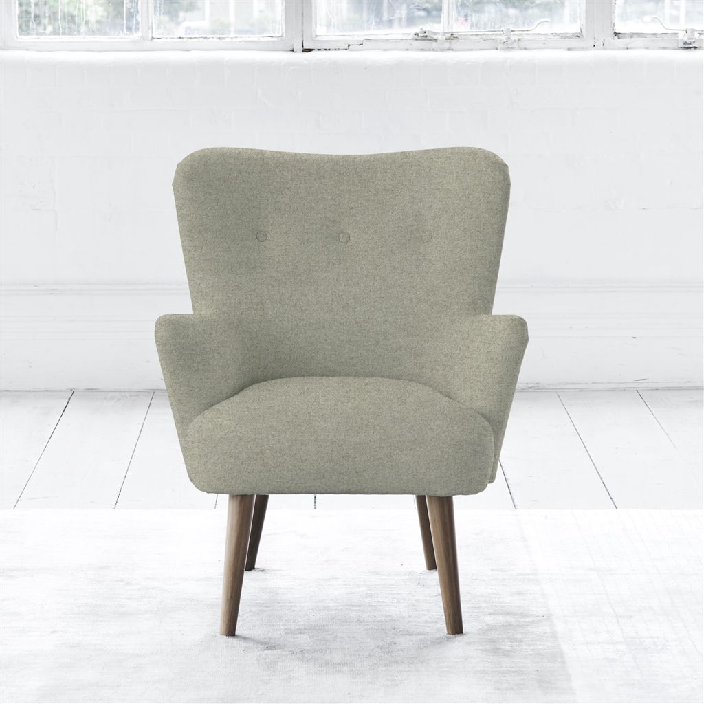 Florence - Chair - Beech Leg - Cheviot Pebble