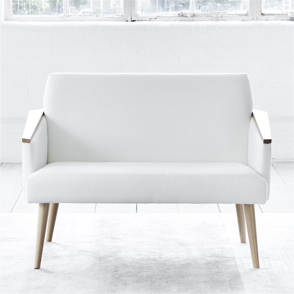 Ray - Two Seater - Beech Leg - Brera Lino Alabaster