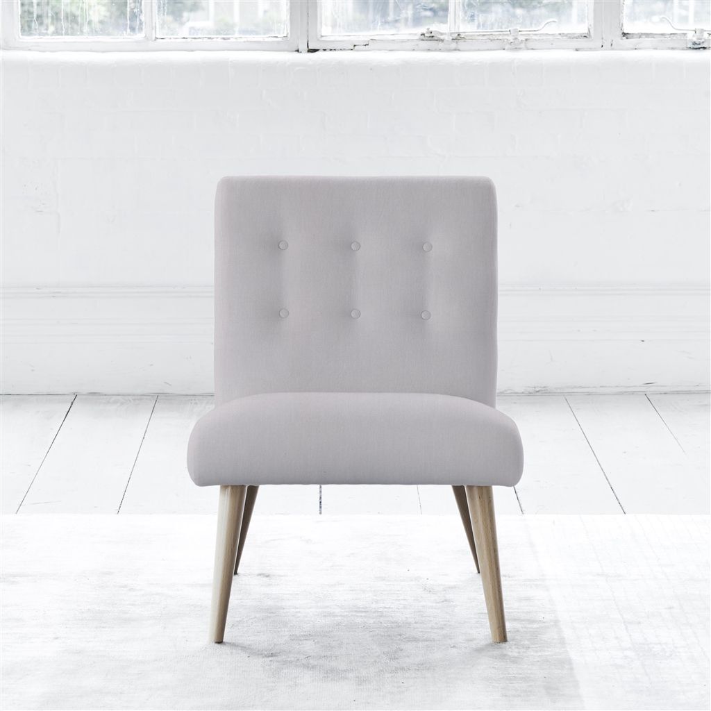 Eva Chair - Beech Leg - Brera Lino Platinum