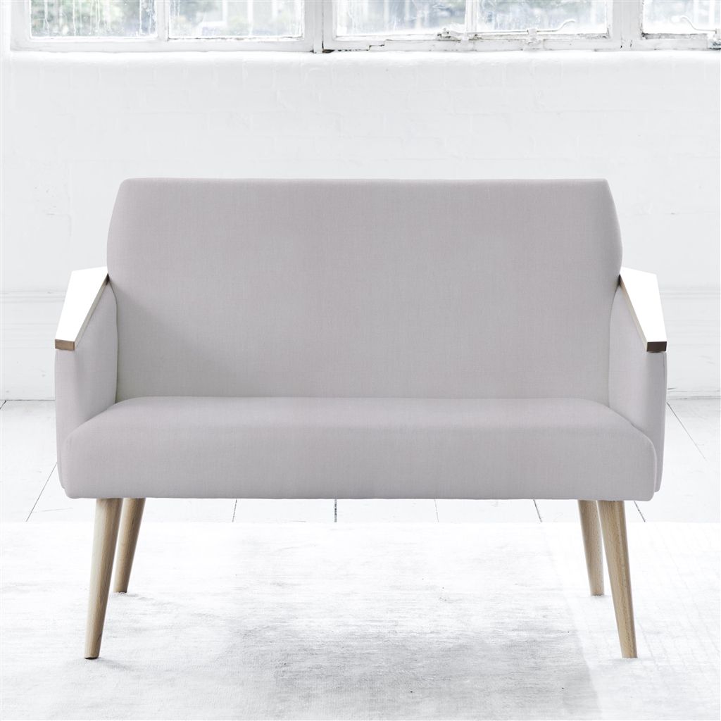 Ray - Two Seater - Beech Leg - Brera Lino Platinum