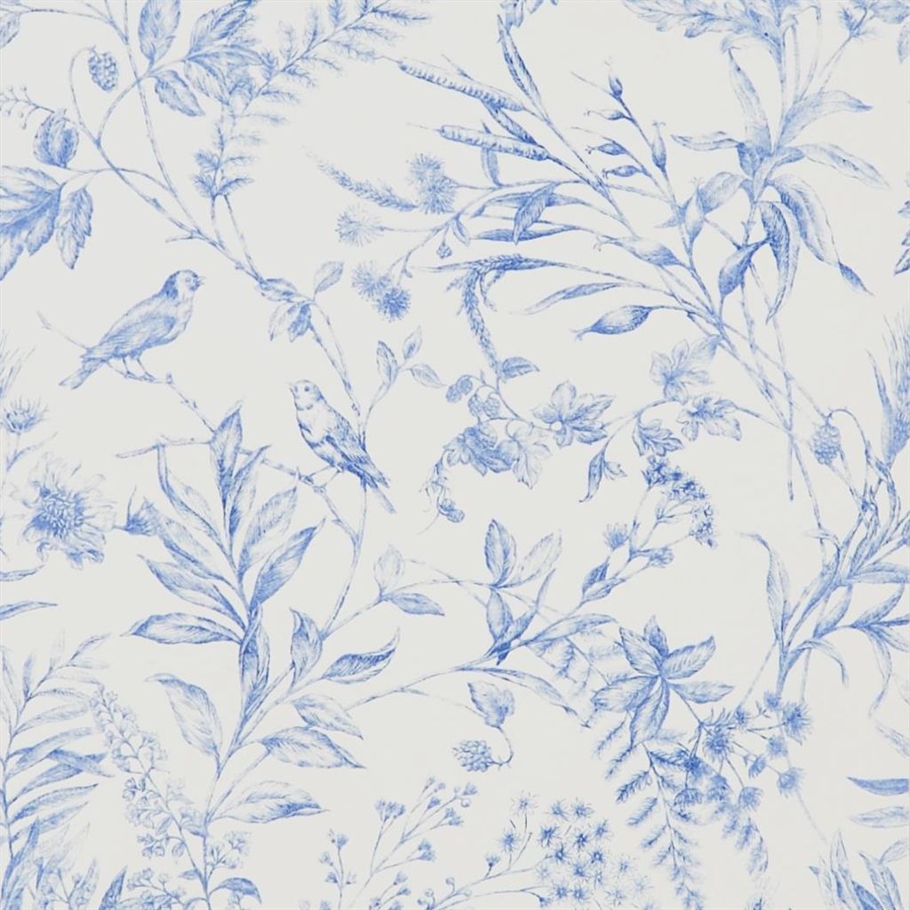 fern toile - bluebell