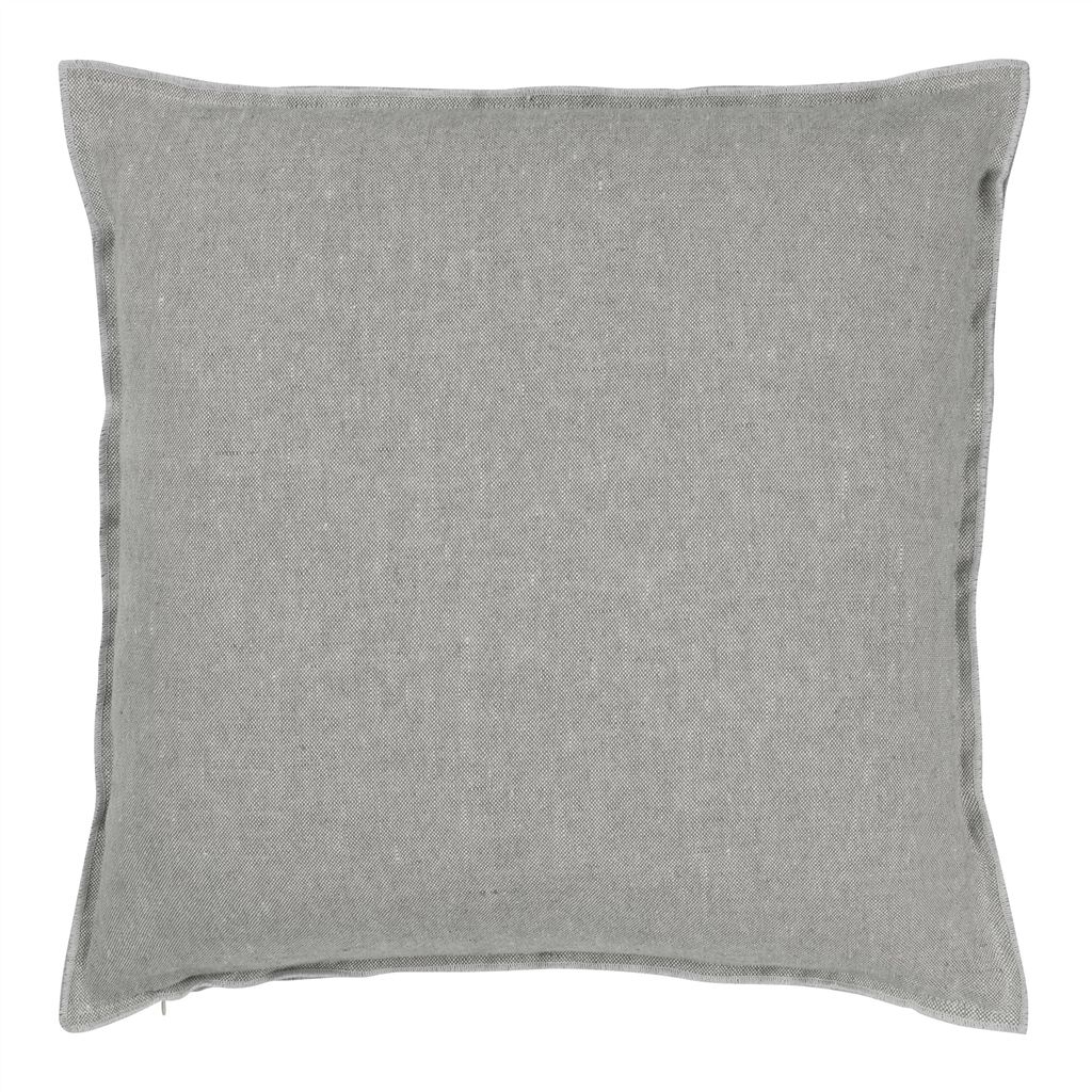 Brera Lino Zinc Cushion - Reverse