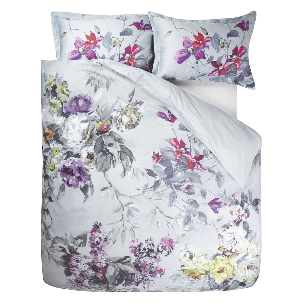 caprifoglio argento queen duvet