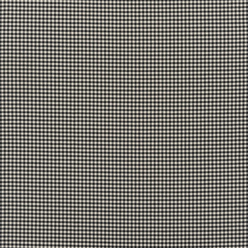 Jackson Wool Gingham - Black/cream Cutting