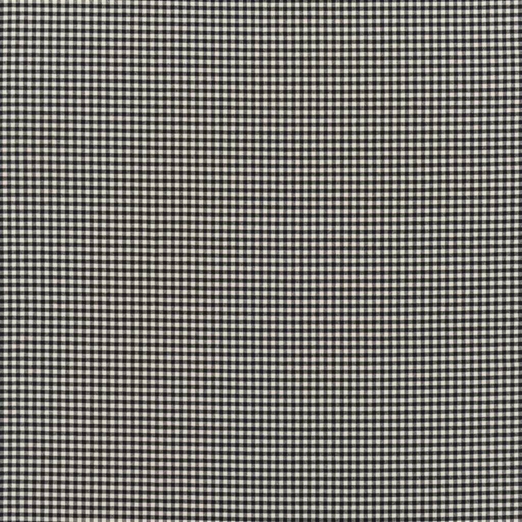 Jackson Wool Gingham - Black/cream Cutting