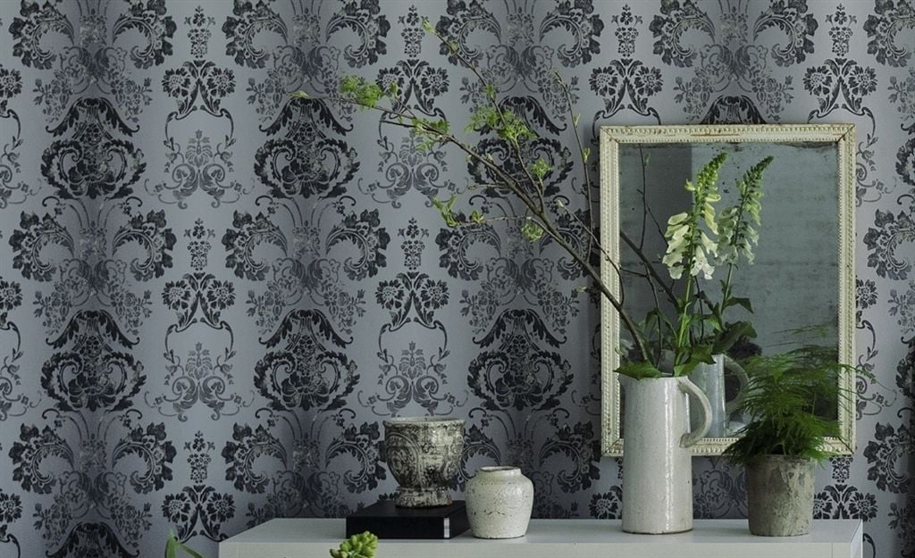 DAMASK WALLPAPER