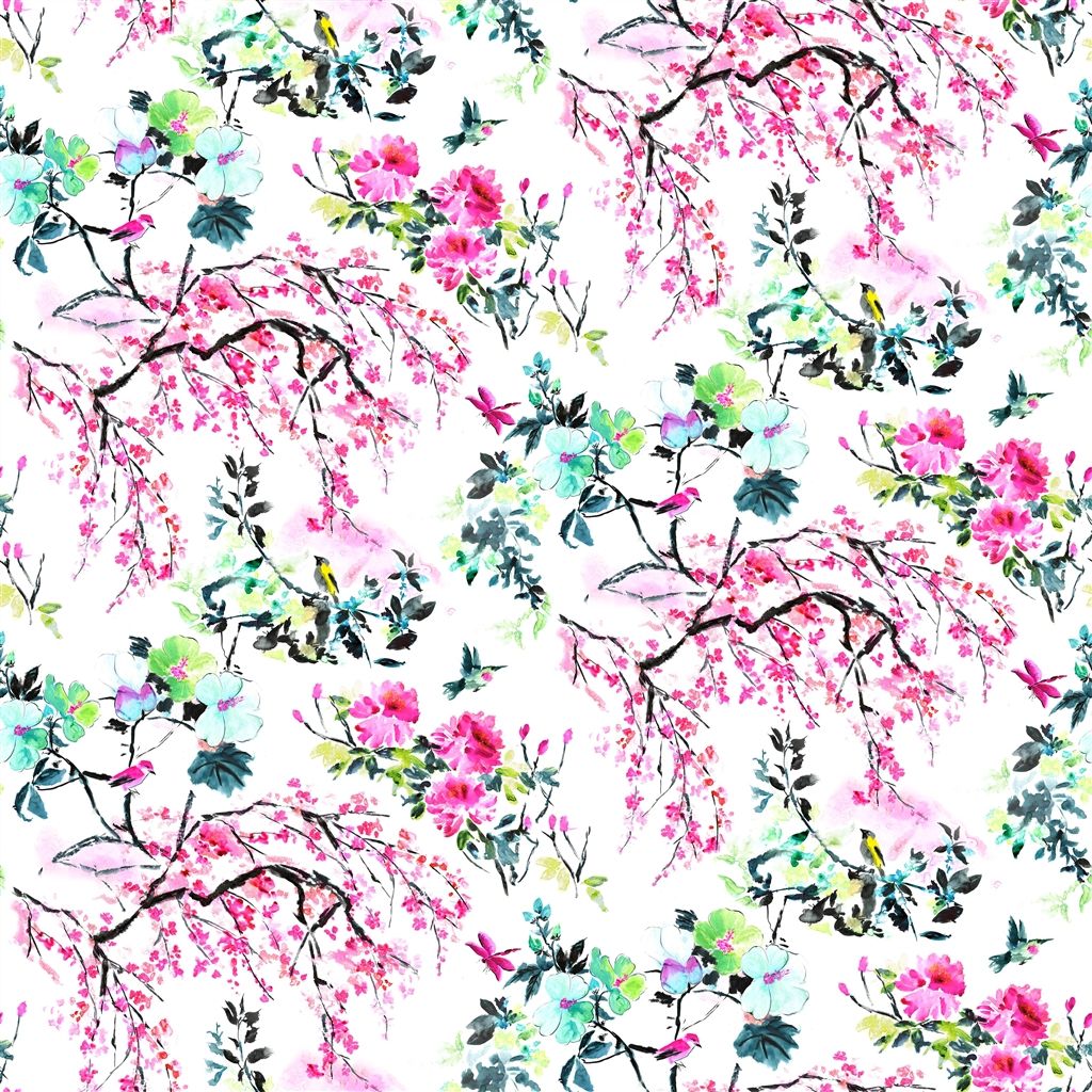 chinoiserie flower outdoor - peony