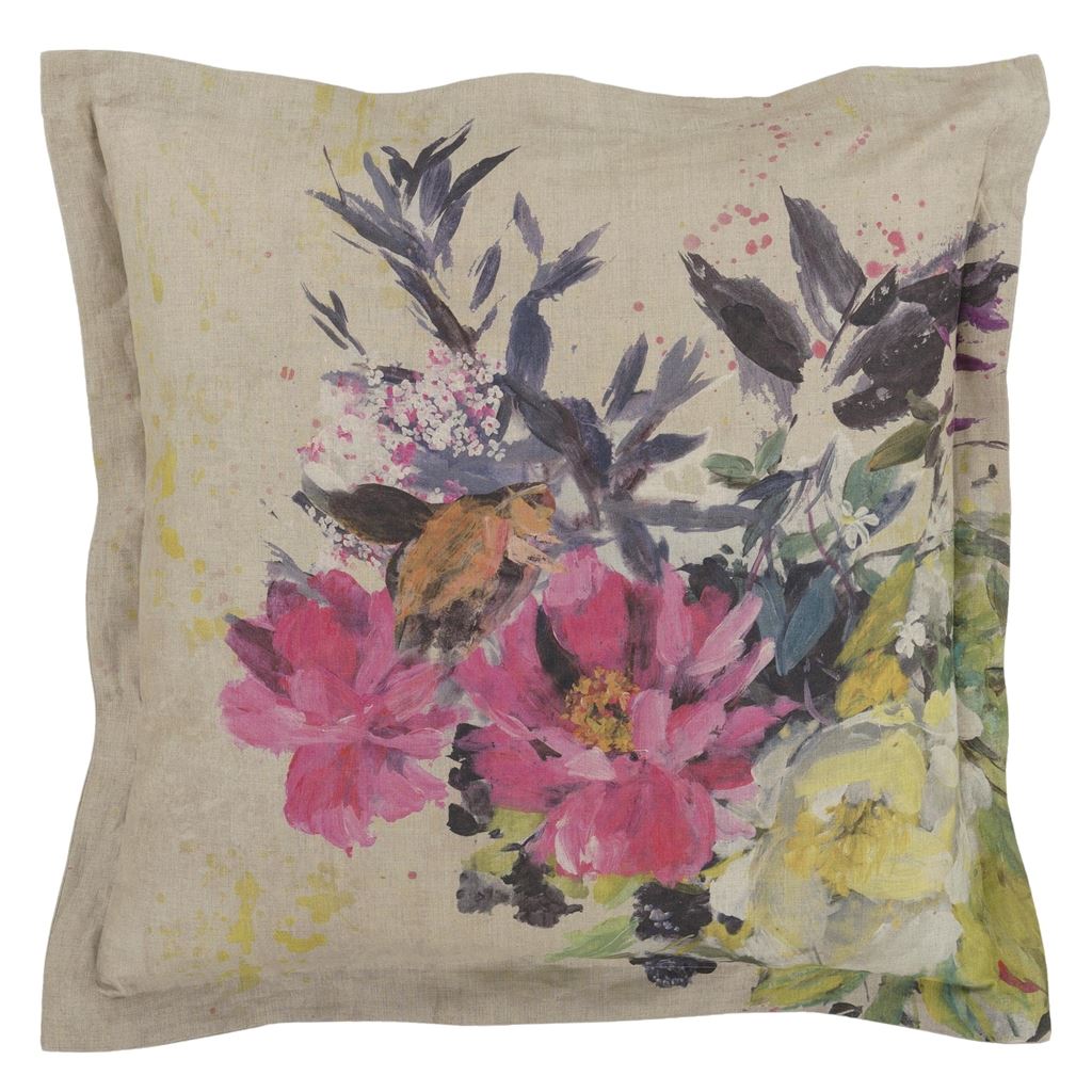 Aubriet Fuchsia European Sham 