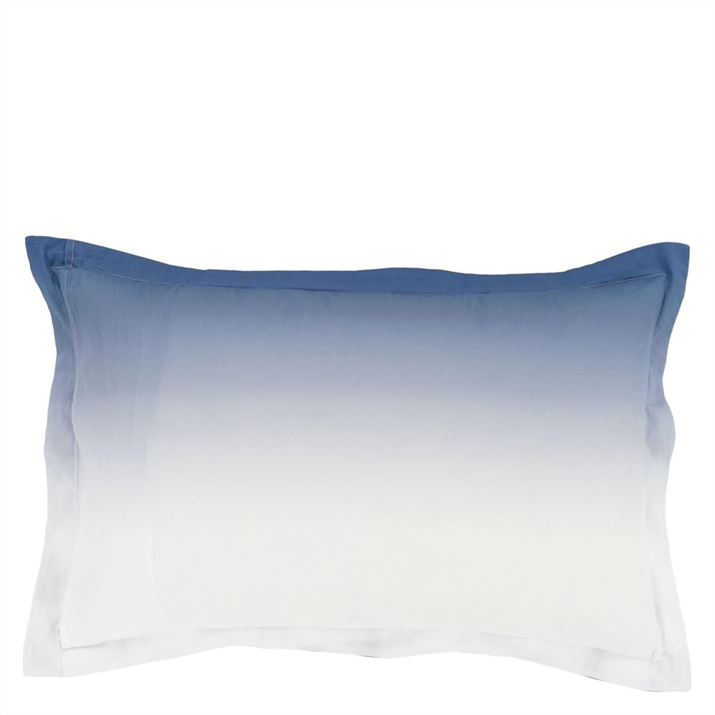 Seraya Indigo Queen Sham  - Reverse