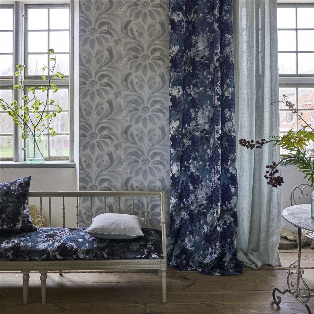 Angelique Damask Indigo