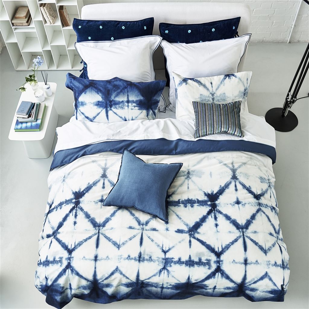 Seraya Indigo Bedding