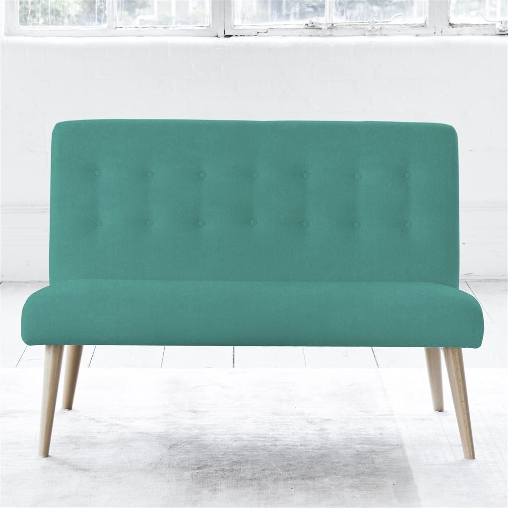 Eva 2 Seater - Beech Leg - Cassia Ocean