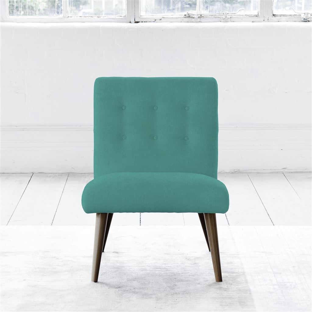 Eva Chair - Walnut Leg - Cassia Ocean