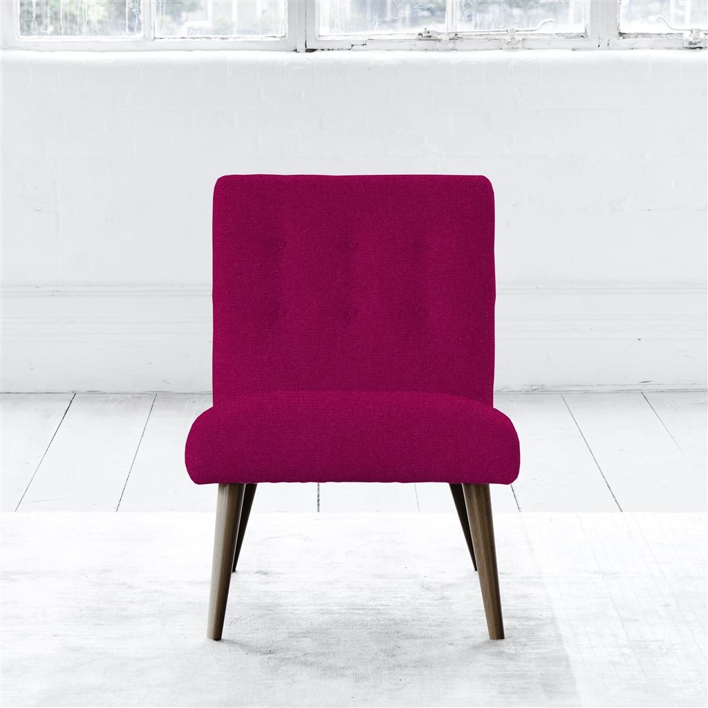 Eva Chair - Walnut Leg - Cassia Fuchsia