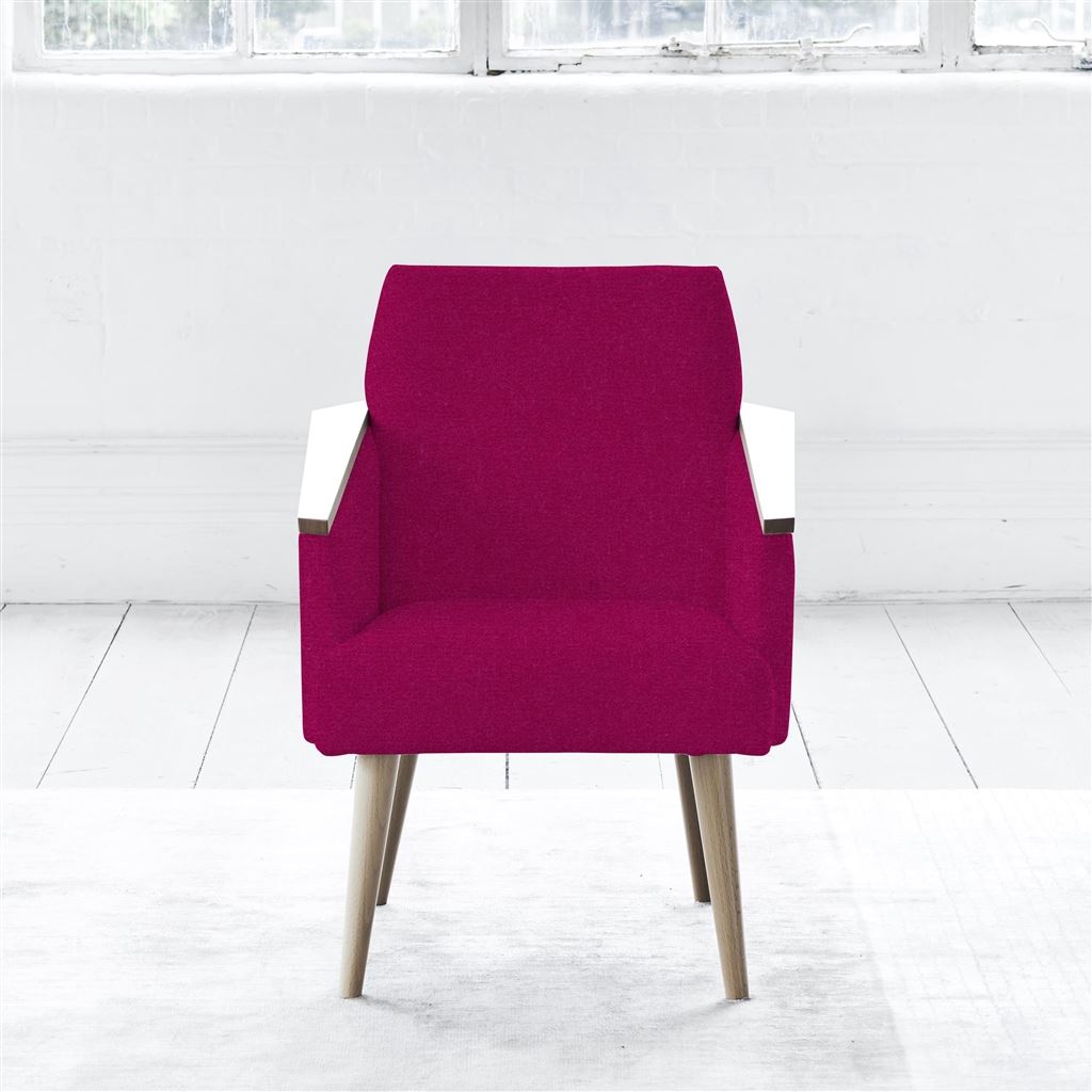 Ray - Chair - Beech Leg - Cassia Fuchsia