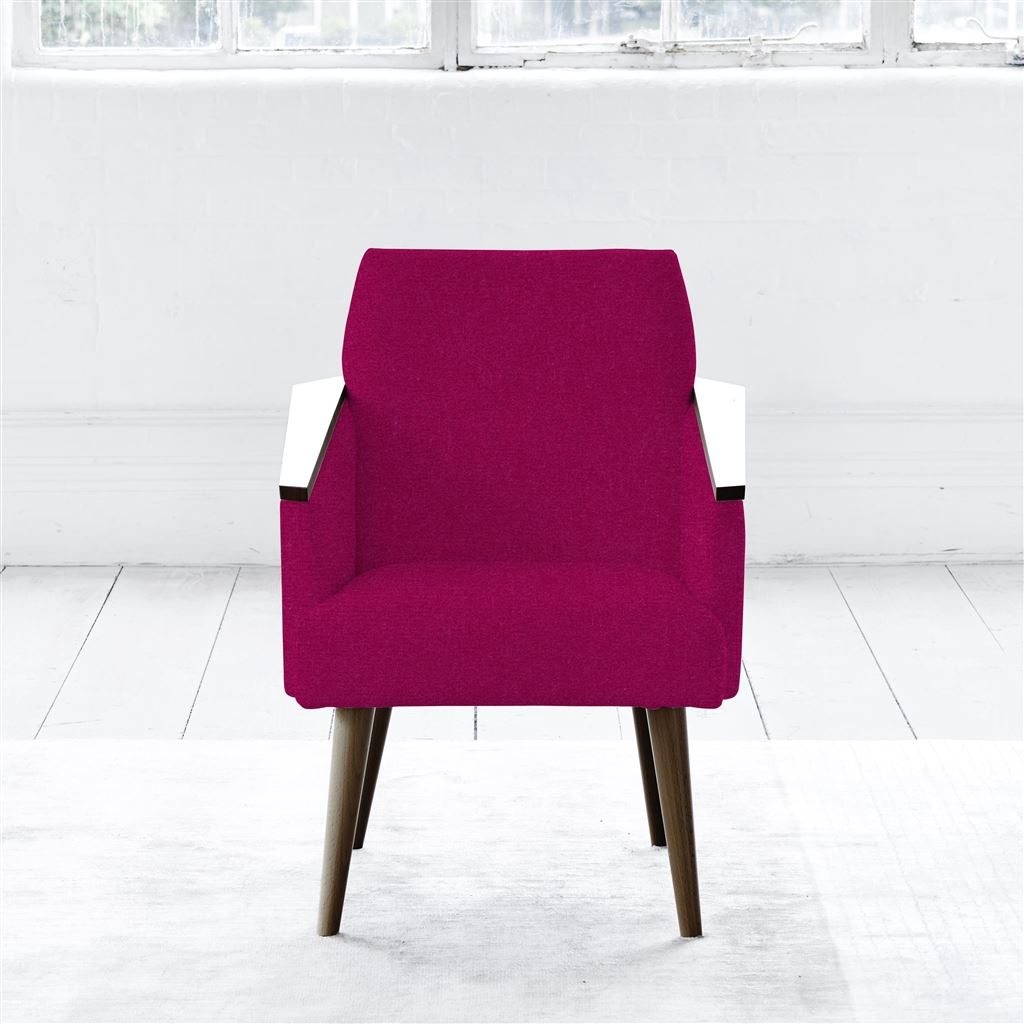 Ray - Chair - Walnut Leg - Cassia Fuchsia