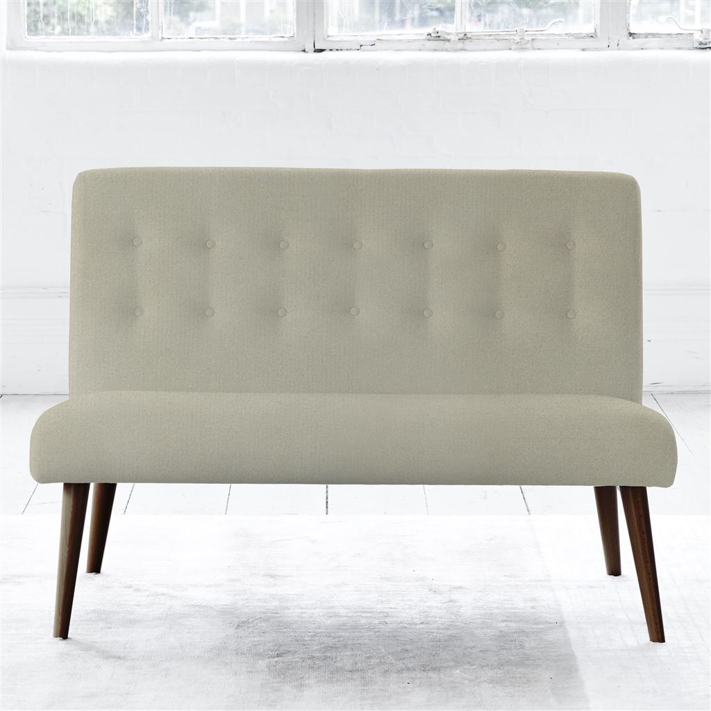 Eva 2 Seater - Walnut Leg - Cassia Dove