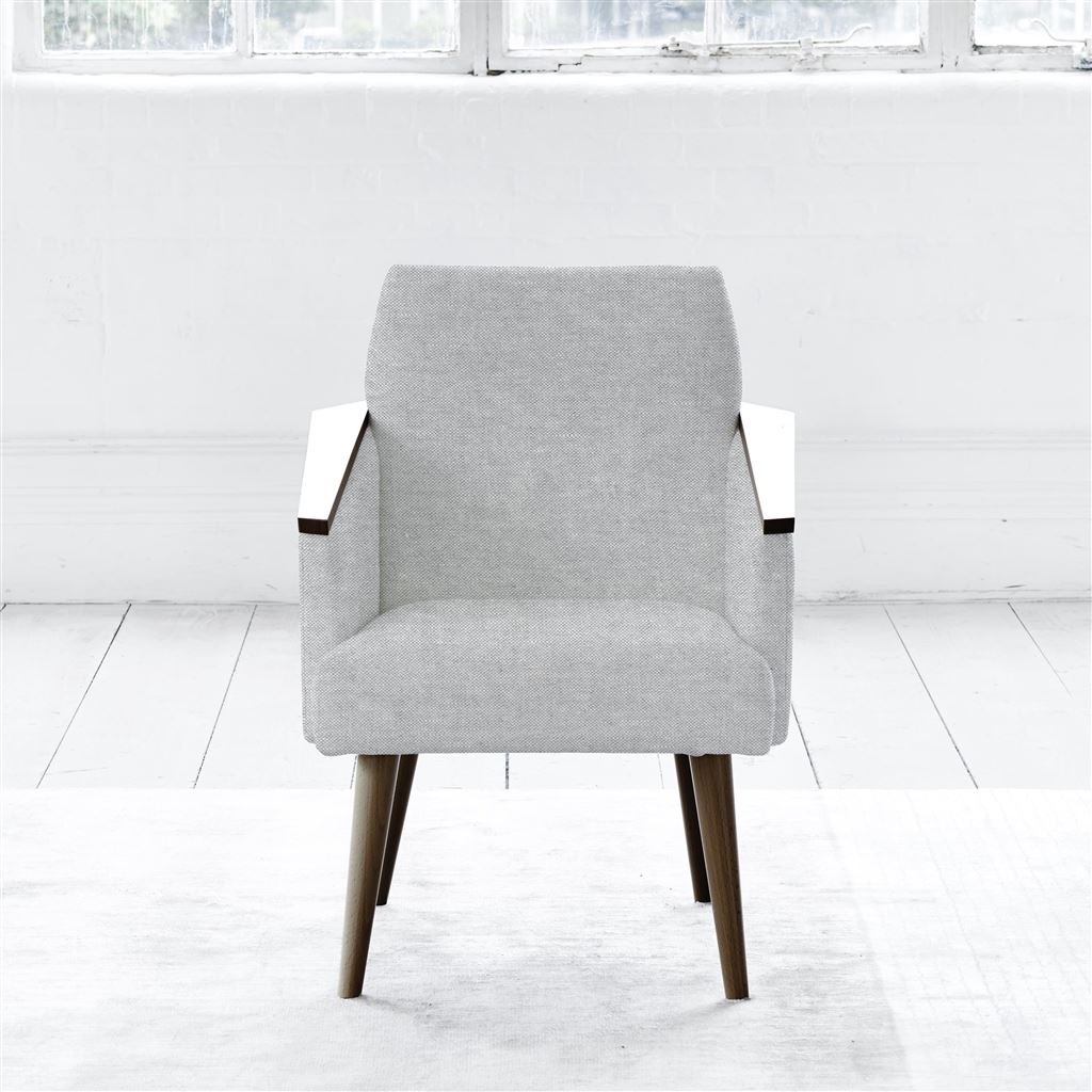 Ray - Chair - Walnut Leg - Brera Lino Graphite