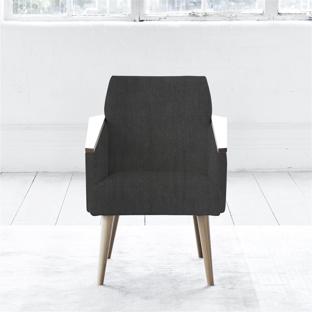 Ray - Chair - Beech Leg - Brera Lino Espresso