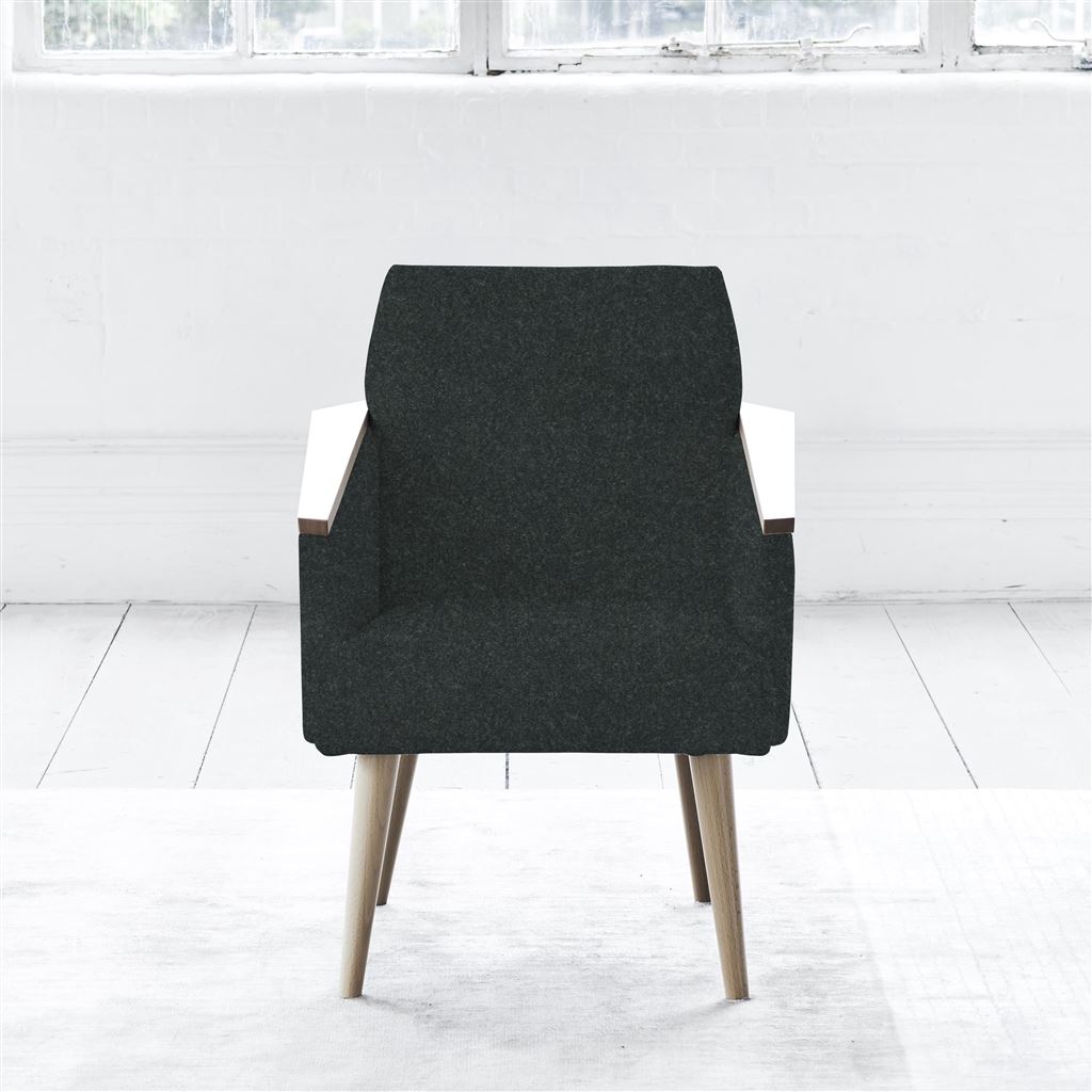 Ray - Chair - Beech Leg - Cheviot Noir