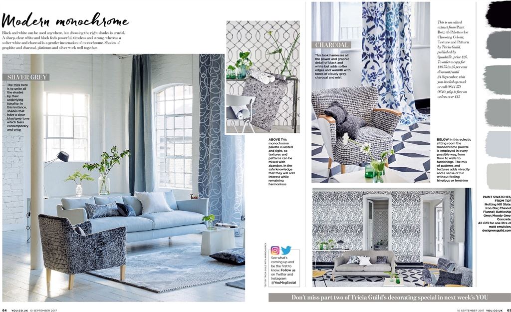 PAINT BOX feature in You magazine                                     