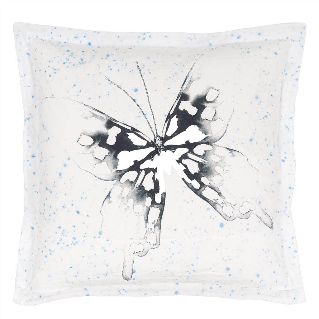 Papillons Cobalt European Sham - Reverse