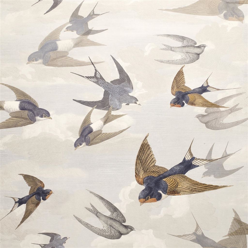 Chimney Swallows Dawn