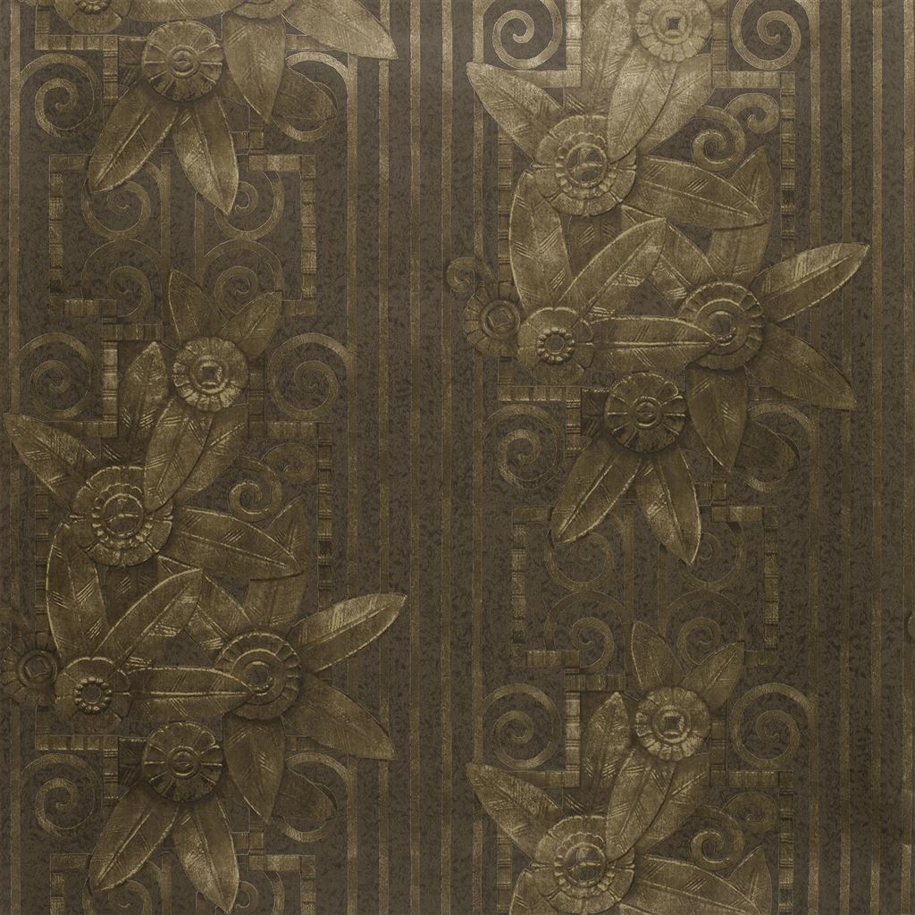 fleur moderne bronze