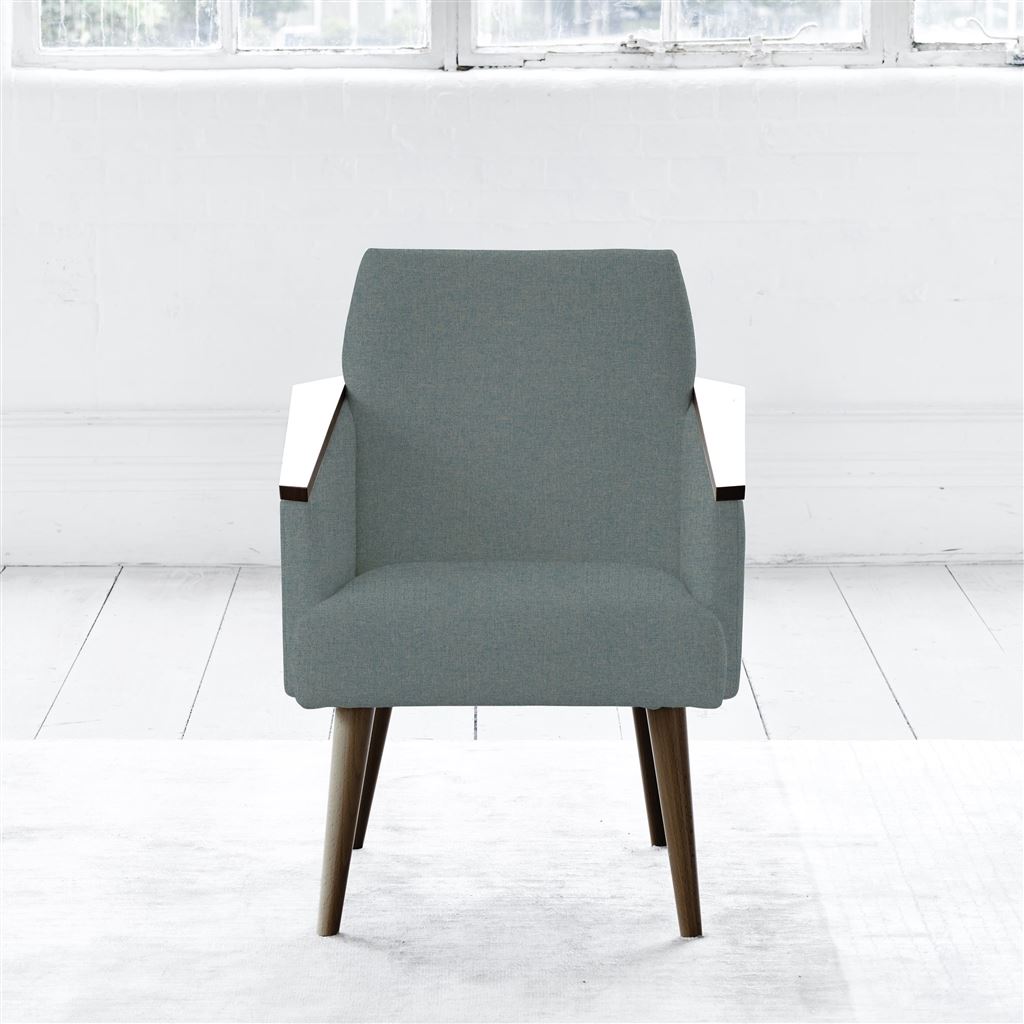 Ray Chair - Walnut Leg - Rothesay Aqua