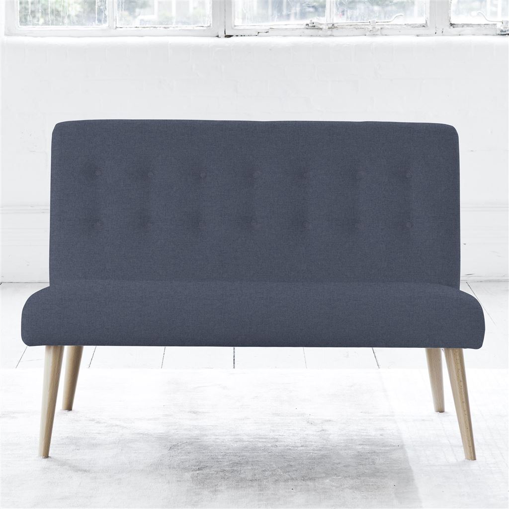 Eva Sofa - Self Buttons - Beech Leg - Rothesay Denim