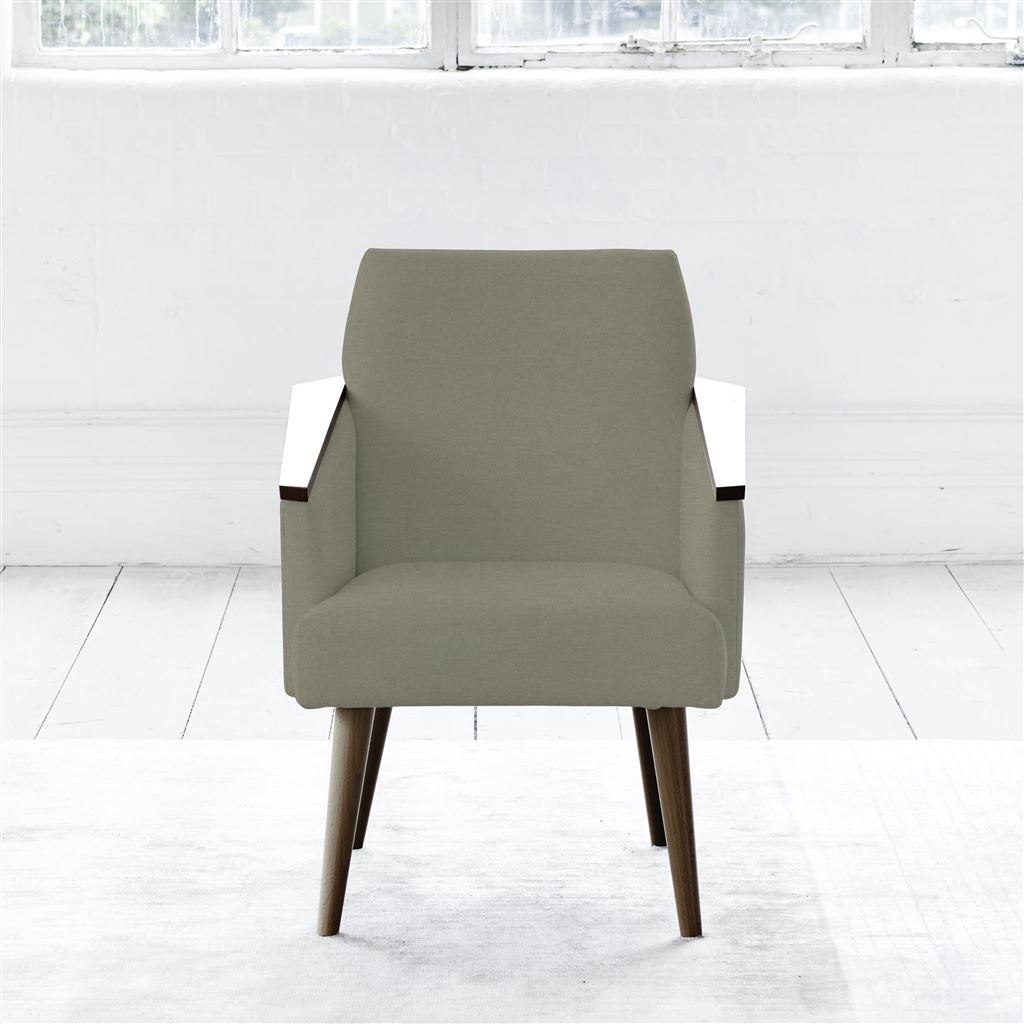 Ray Chair - Walnut Leg - Rothesay Linen