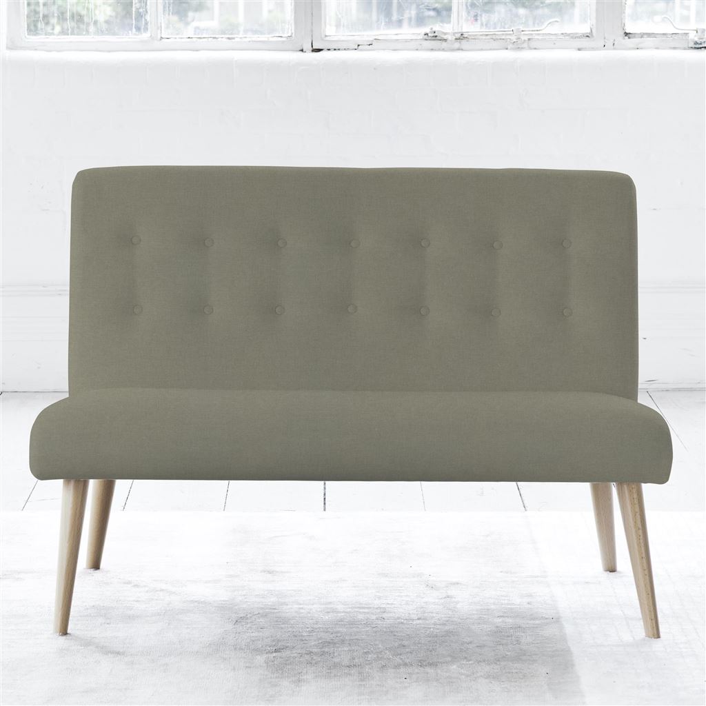 Eva Sofa - Self Buttons - Beech Leg - Rothesay Linen