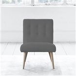 Eva Chair - Self Buttonss - Beech Leg - Rothesay Zinc