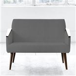 Ray Sofa - Walnut Leg - Rothesay Zinc