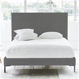 Square Bed - Superking - Metal Leg - Rothesay Zinc