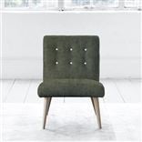 Eva Chair - White Buttonss - Beech Leg - Zaragoza Fern