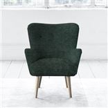 Florence Chair - Self Buttonss - Beech Leg - Zaragoza Viridian
