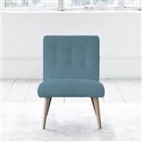 Eva Chair - Beech Leg - Brera Lino Ocean