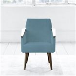 Ray - Chair - Walnut Leg - Brera Lino Ocean