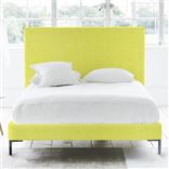 Square Bed - Superking - Metal Leg - Brera Lino Alchemilla