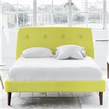Cosmo Super King Bed in Brera Lino with a Mattress