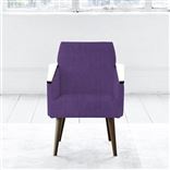 Ray - Chair - Walnut Leg - Brera Lino Violet