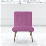 Eva Chair - Beech Leg - Brera Lino Peony