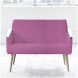 Ray - Two Seater - Beech Leg - Brera Lino Peony